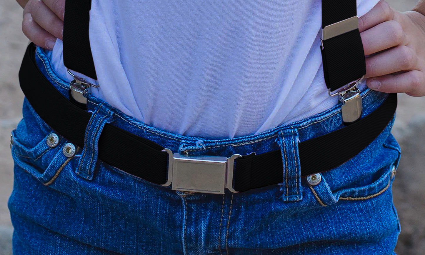 Elastic Belt with Magnetic Buckle (Per Dozen)