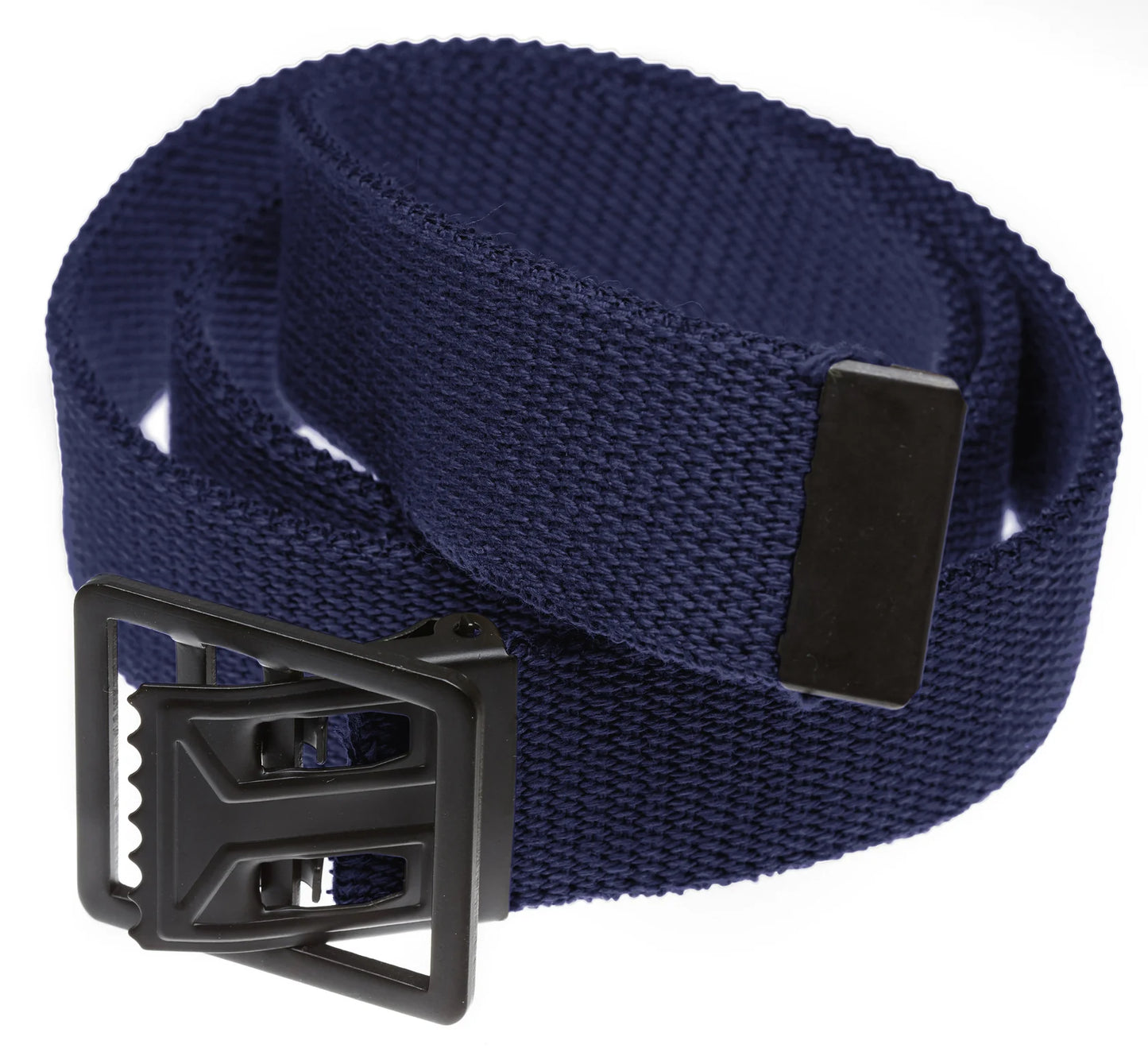 Military Grade Web Belt with Black Open Face Buckle (Per Dozen)